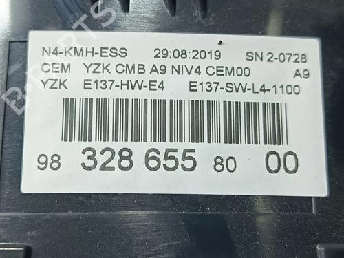 Instrument cluster PEUGEOT 2008 I (CU_) 1.2 THP 130 / PureTech 130 | BP29077528C47  - Image 5