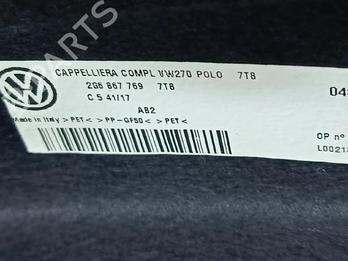 Hattehylde VW POLO VI (AW1, BZ1, AE1) 1.0 | BP36167575C85 - Image 3