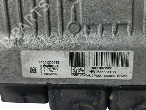 Engine control unit (ECU) CITROËN C4 Grand Picasso II (DA_, DE_) 1.6 HDi / BlueHDi 115 | BP32340771M57 - Image 3