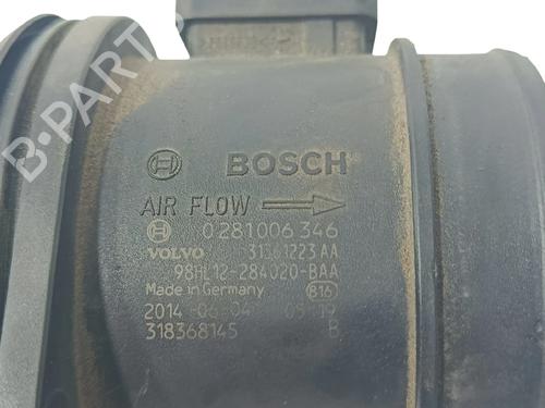 Mass air flow sensor VOLVO V60 I Estate Van (155) 2.4 D5 | BP37072002M95 - Image 4