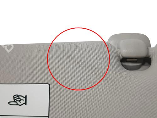 Right sun visor RENAULT CAPTUR II (HF_) TCe 100 (HFMT) | BP37422407I2 - Image 5