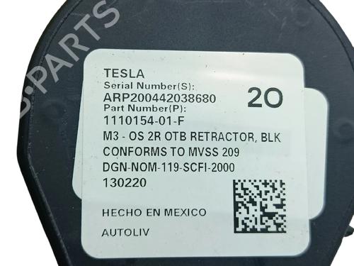 Rear left seatbelt TESLA MODEL 3 (5YJ3) EV AWD | BP37520965I29 - Image 6