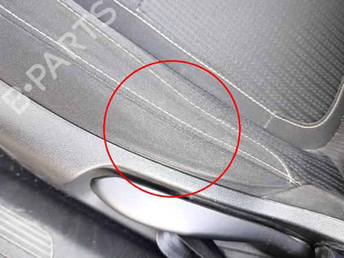 Left front seat RENAULT MEGANE IV Hatchback (B9A/M/N_) 1.2 TCe 130 (B9MR) | BP37801040C15 - Image 2