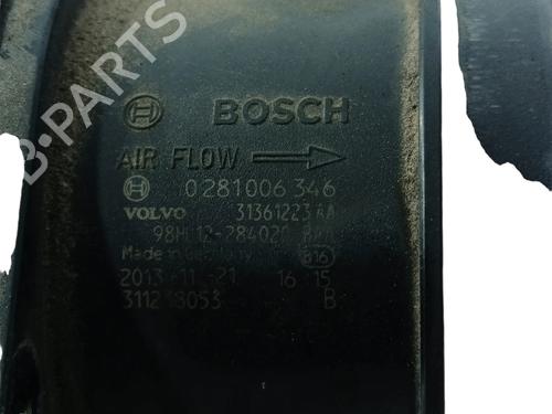 Mass air flow sensor VOLVO V60 I Estate Van (155) 2.4 D5 | BP38051473M95 - Image 4