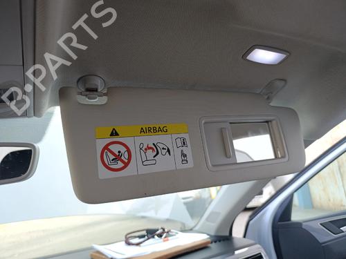 Right sun visor VW POLO VI (AW1, BZ1, AE1) 1.6 TDI | BP38321432I2 - Image 2