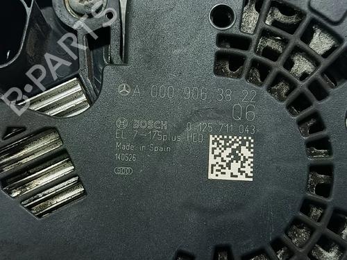 Alternator MERCEDES-BENZ A-CLASS (W176) A 180 CDI (176.000) | BP38939192M7 - Image 5