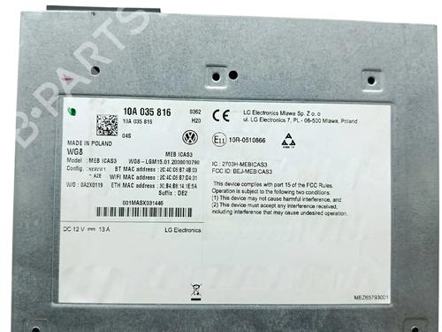 Autoradio VW ID.3 (E11, E12) Pro | BP39512105E6 - Image 7