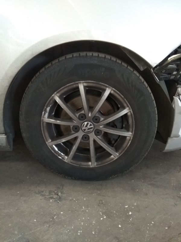 Left front suspension arm VW POLO (9N_) 1.4 TDI BParts