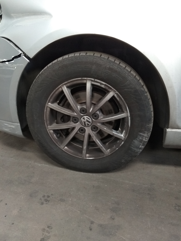 Left front suspension arm VW POLO (9N_) 1.4 TDI BParts