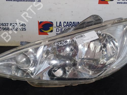 Used Left headlight PEUGEOT 206 Hatchback (2A/C) [1998-2012]  31339537