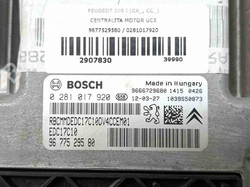 Engine control unit (ECU) PEUGEOT 208 I (CA_, CC_) 1.4 HDi | BP36597621M57 - Image 4