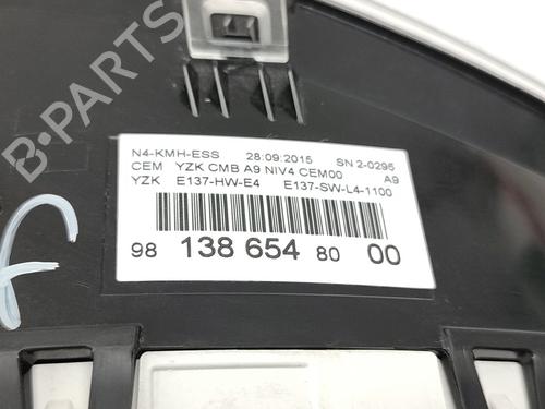 Instrument cluster PEUGEOT 2008 I (CU_)  | BP29904723C47 