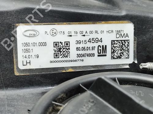 Left headlight OPEL INSIGNIA B Grand Sport (Z18) 1.6 CDTi (68) | BP34059539C28 - Image 3