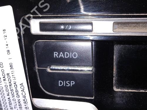 Radio NISSAN QASHQAI II SUV (J11, J11_) 1.6 dCi | BP16506397E6 