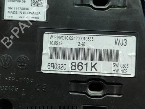 Instrument cluster VW POLO V (6R1, 6C1) 1.6 | BP17904062C47 