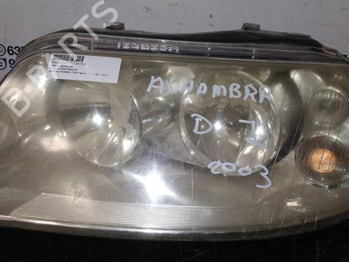 Used Left headlight SEAT ALHAMBRA (7V8, 7V9) [1996-2010]  16507515