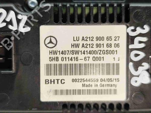 Climate control MERCEDES-BENZ E-CLASS (W212) E 220 CDI / BlueTEC (212.001, 212.002) | BP38174861I5 - Image 3