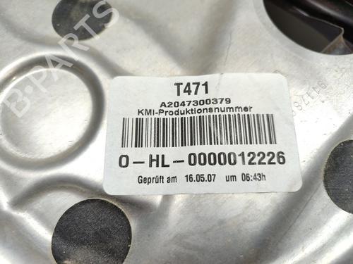 Rear left window mechanism MERCEDES-BENZ C-CLASS (W204) C 220 CDI (204.002) | BP21167250C24 