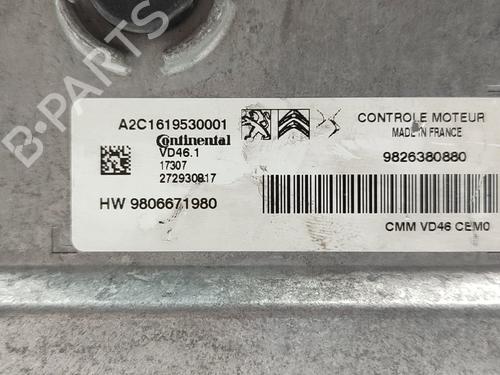 Engine control unit (ECU) PEUGEOT 3008 II SUV (MC_, MR_, MJ_, M4_) 1.2 THP/ PureTech 130 (MRHNSM, MRHNSU, MRHNSJ, MRHNYW,... | BP29916819M57 