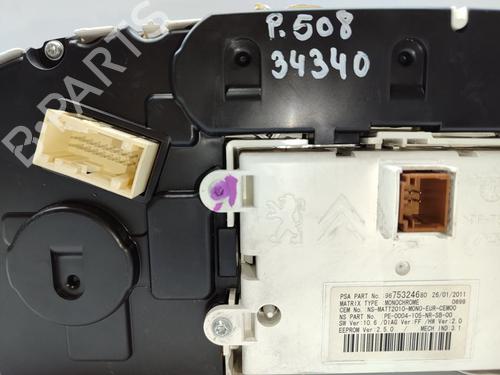Instrument cluster PEUGEOT 508 I (8D_) 1.6 HDi | BP18551525C47 