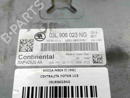 Engine control unit (ECU) SKODA FABIA II (542) 1.6 TDI | BP39991685M57 - Image 4