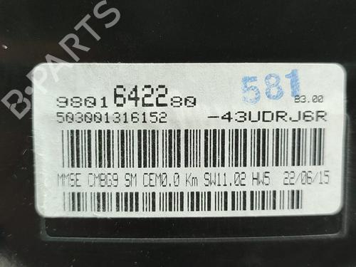Instrument cluster PEUGEOT PARTNER Box Body/MPV  | BP16843624C47 