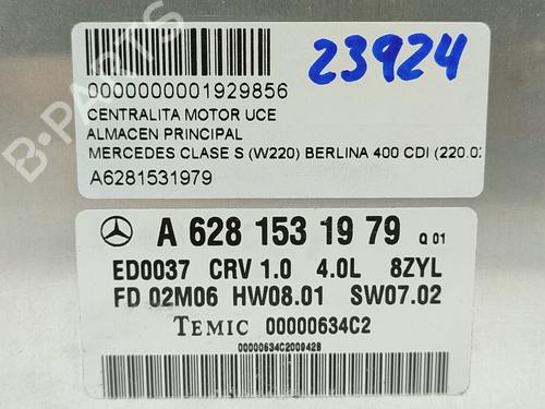 Engine control unit (ECU) MERCEDES-BENZ S-CLASS (W220) S 400 CDI (220.028, 220.128) | BP16511491M57 