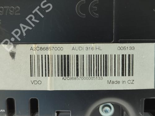 Instrument cluster AUDI Q3 (8UB, 8UG)  | BP16510902C47 