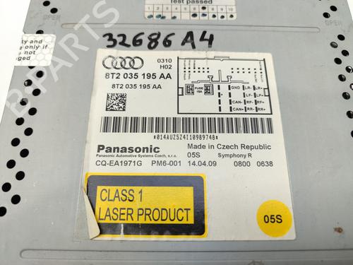 Radio AUDI A4 B8 (8K2)  | BP17521258E6 