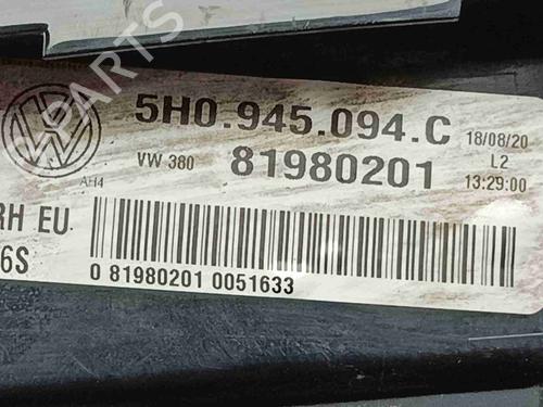 Right tailgate light VW GOLF VIII (CD1, DA1) 1.5 TSI | BP35725075C80 - Image 3