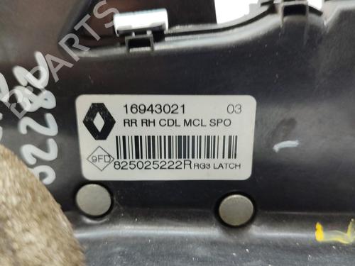 Rear right lock RENAULT MEGANE IV Hatchback (B9A/M/N_) 1.5 dCi 110 (B9A3) | BP19781182C99 