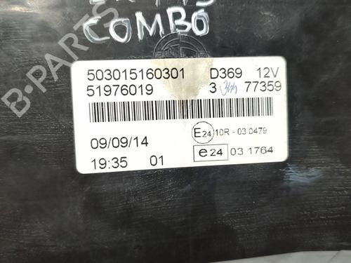 Instrument cluster OPEL COMBO Box Body/MPV (X12) 1.3 CDTI (B05) | BP17519274C47 