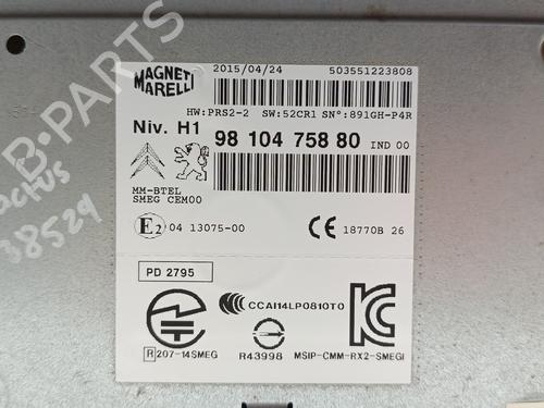 Radio CITROËN C4 CACTUS 1.6 BlueHDi 100 | BP31664918E6