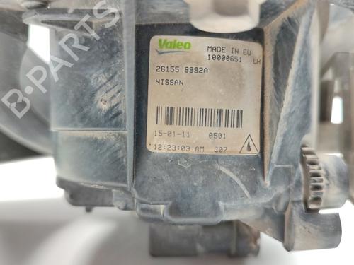 Left front fog light NISSAN QASHQAI / QASHQAI +2 I (J10, NJ10, JJ10E) 2.0 dCi | BP16584780C30 