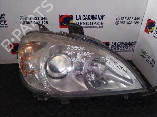 Used Right headlight MERCEDES-BENZ M-CLASS (W163) ML 270 CDI (163.113) (163 hp) 16504604