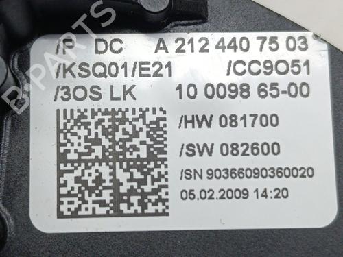 Airbag Kit MERCEDES-BENZ E-CLASS Coupe (C207) E 350 CDI (207.322) | BP30280625C86 