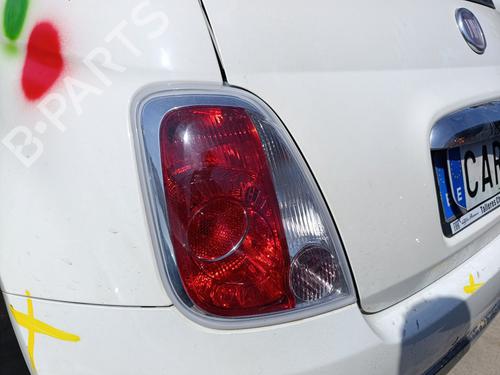 Used Left taillight FIAT 500 (312_) 1.4 (312AXC1B, 312CXC1B) (100 hp) 28537552