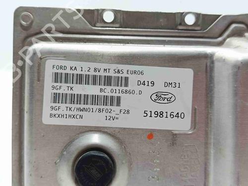 Engine control unit (ECU) FORD KA (RU8) | BP39991635M57 - Image 4