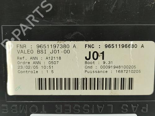 Electronic module PEUGEOT 307 Break (3E) 2.0 HDI 110 | BP16512184M83 
