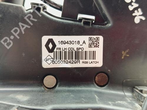 Front right lock RENAULT MEGANE IV Hatchback (B9A/M/N_) 1.5 dCi 90 (B9A1) | BP31973699C97 