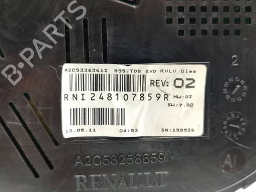 Instrument cluster RENAULT MEGANE III Hatchback (BZ0/1_, B3_) 1.5 dCi (BZ09, BZ0D, BZ1W, BZ29, BZ14) | BP20115168C47 