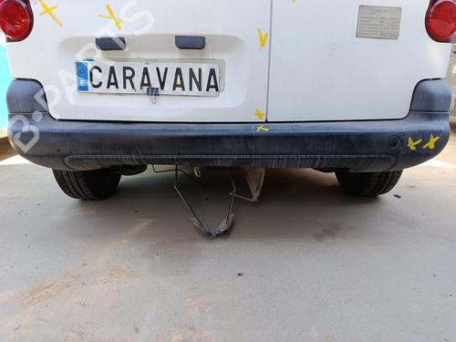 Used Rear bumper Rear bumper PEUGEOT PARTNER Box Body/MPV 1.6 BlueHDi 100 (100 hp) 34508969 34508969