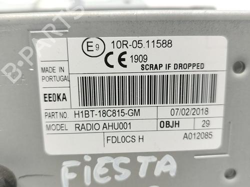 Radio FORD FIESTA VII (HJ, HF) 1.0 EcoBoost | BP16513000E6 