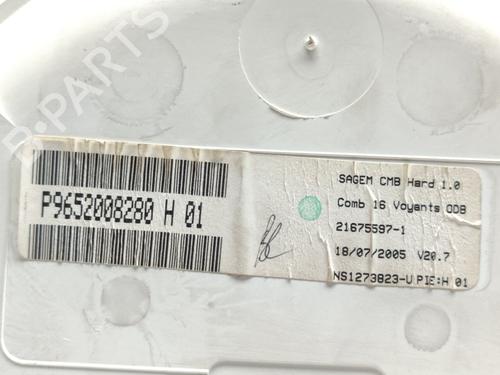 Instrument cluster CITROËN C3 I (FC_, FN_) 1.4 HDi | BP17049949C47 
