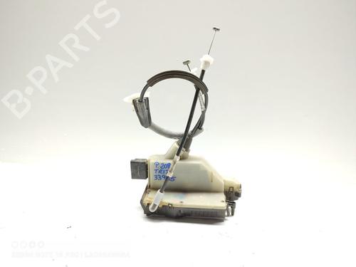 Used Rear left lock PEUGEOT 208 I (CA_, CC_) 1.4 HDi (68 hp) 17904103