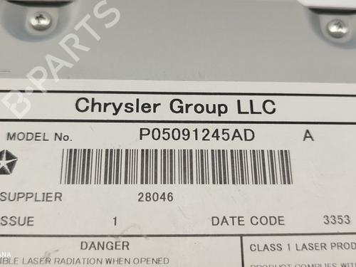 Radio JEEP GRAND CHEROKEE IV (WK, WK2) 3.0 CRD V6 4x4 | BP16508740E6 