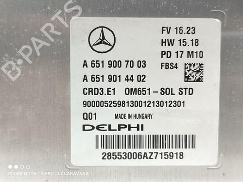 Engine control unit (ECU) MERCEDES-BENZ GLA-CLASS (X156) GLA 200 CDI / d (156.908) | BP23223925M57 