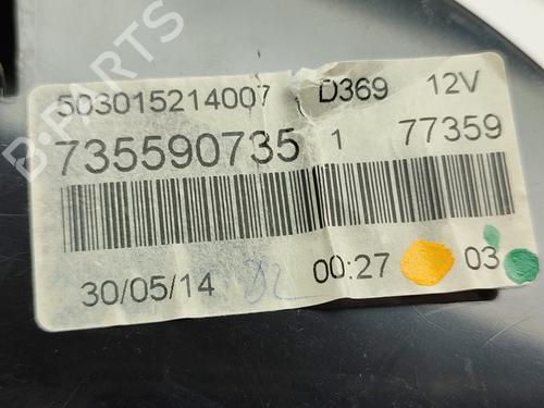 Instrument cluster FIAT 500 (111_, 101_, 110_)  | BP26586620C47 