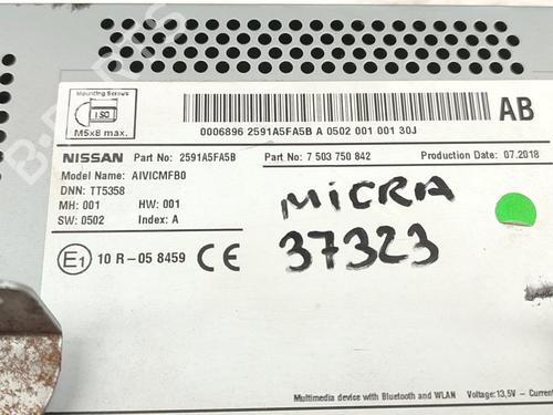 Display monitor NISSAN MICRA V (K14)  | BP31068304C48 