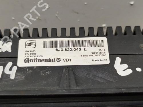 Climate control SEAT IBIZA IV (6J5, 6P1)  | BP25791367I5 